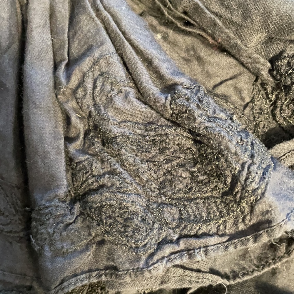 All Saints Spitalfields Sequined Embroidered Deconstructed Asymmetrical Dress - Picture 5 of 5